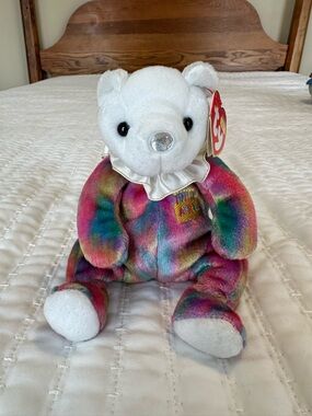 April Birthday Month Beanie Baby Bear